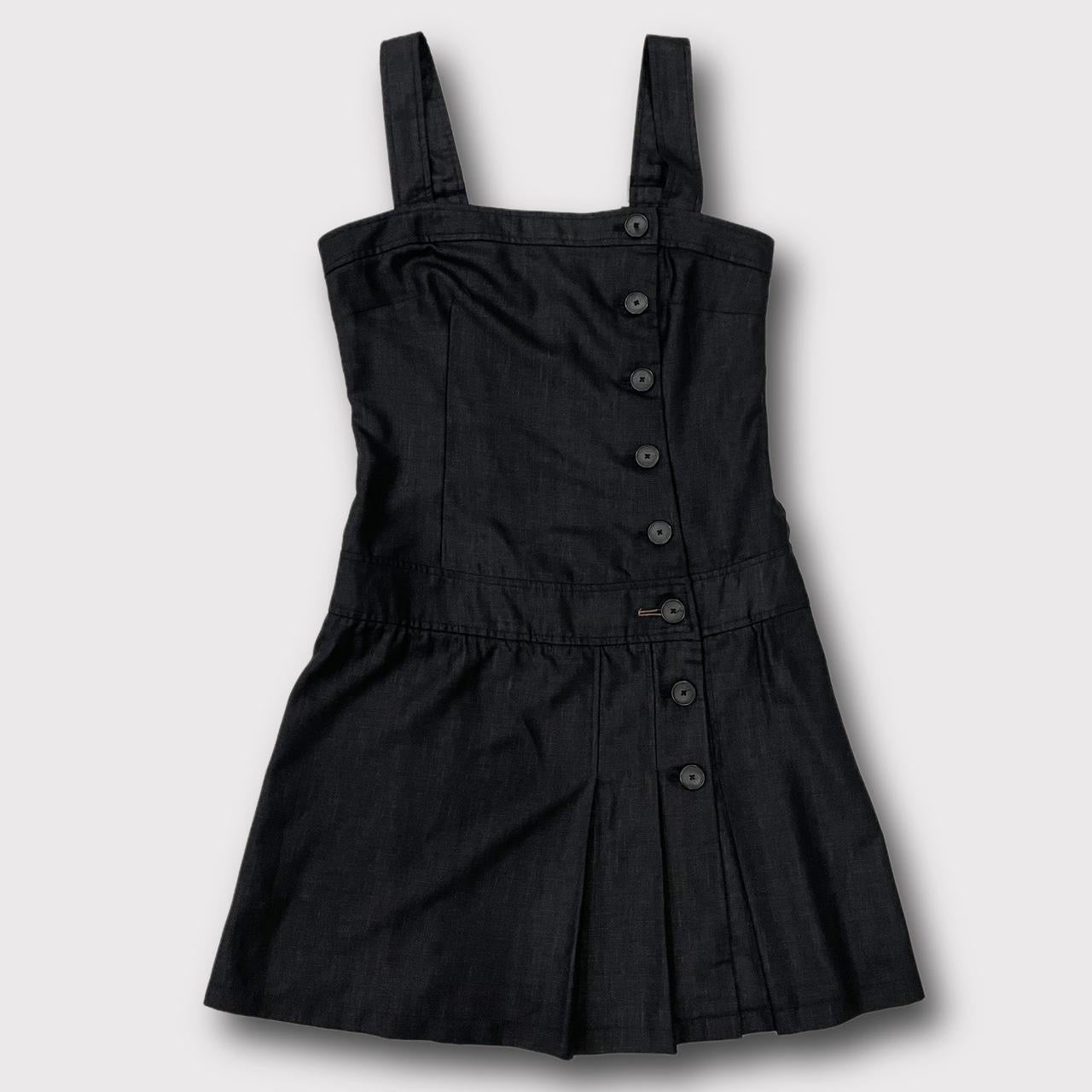 Cop Copine black pleated mini dress