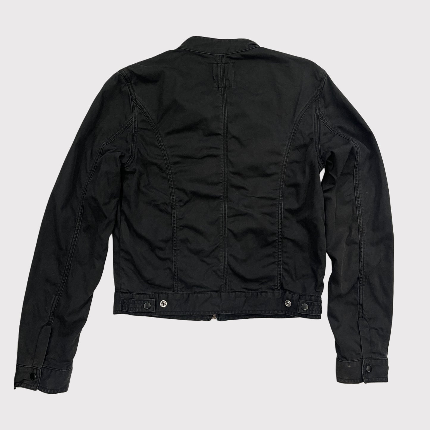 Diesel black moto jacket