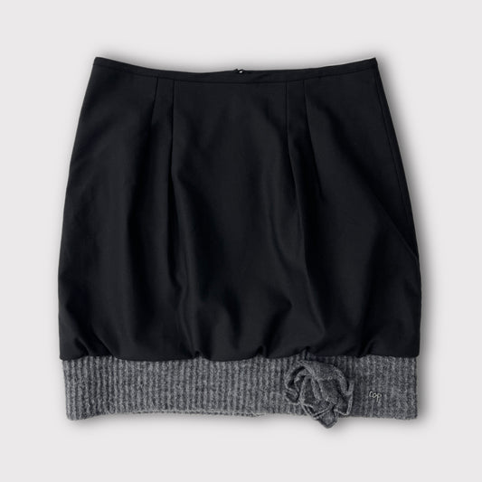 Cop Copine black/grey bubble skirt