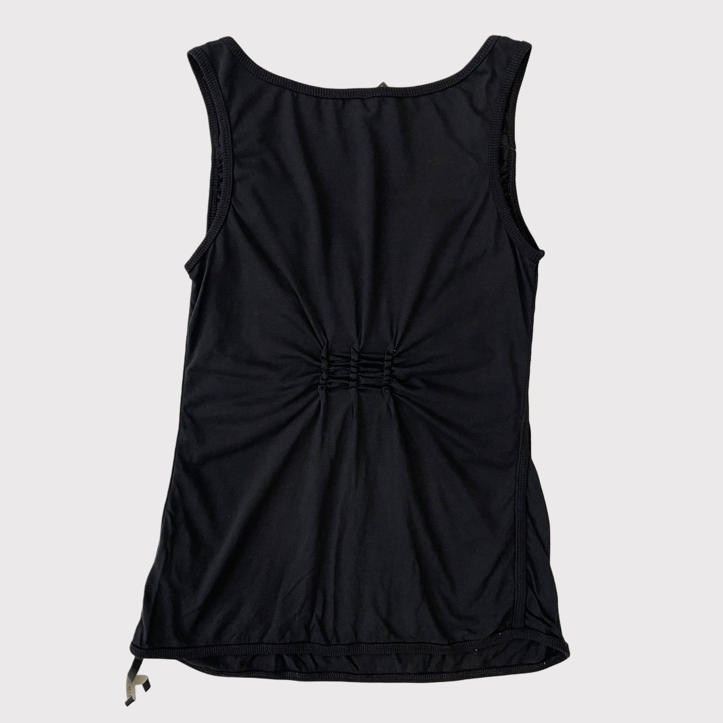 Cop Copine black ruched tank top