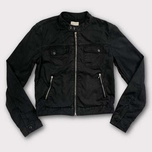 Diesel black moto jacket