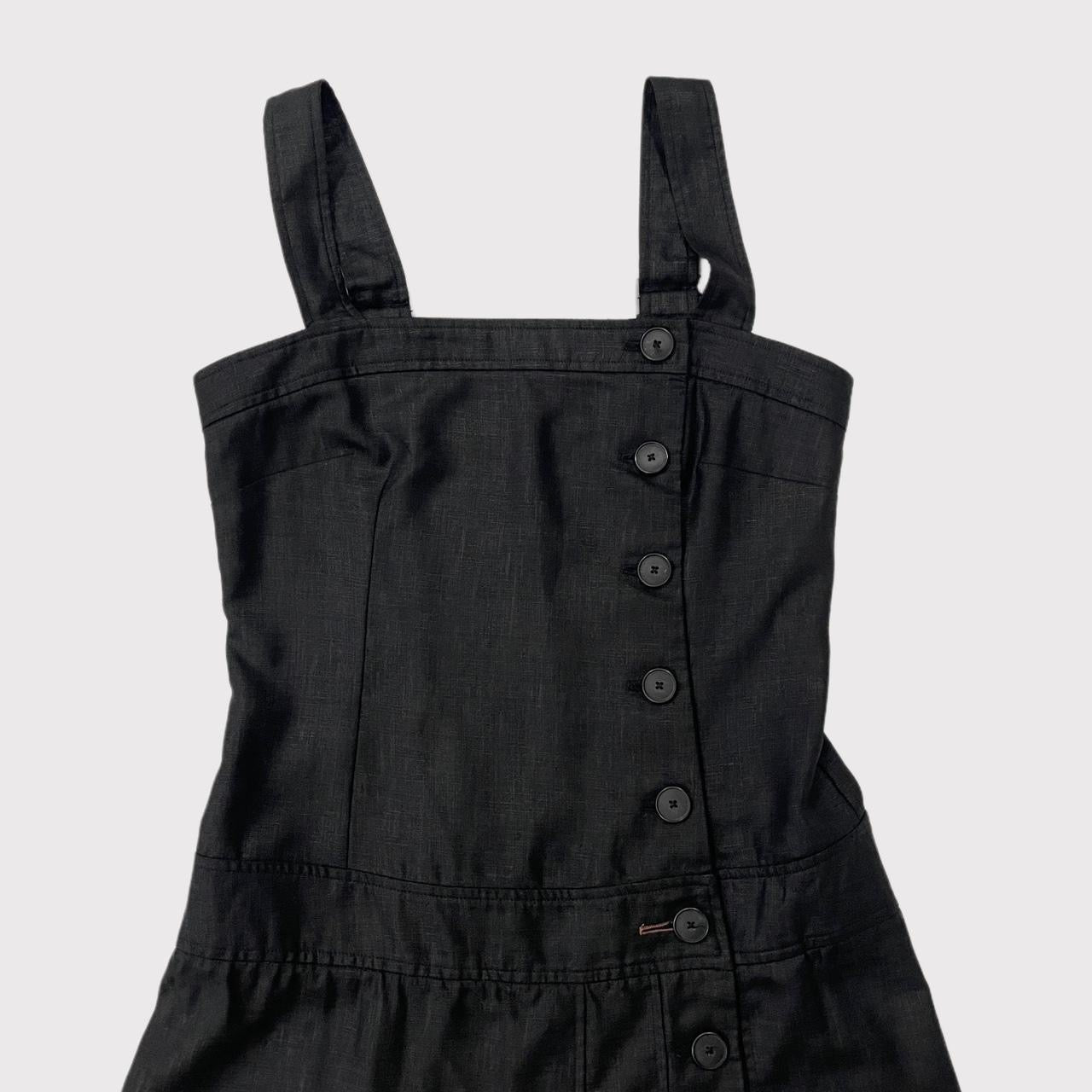 Cop Copine black pleated mini dress