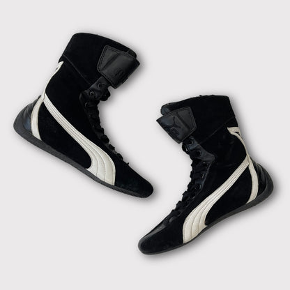 Puma black/white boxer boots