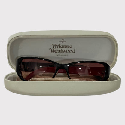 Vivienne Westwood black/red sunglasses